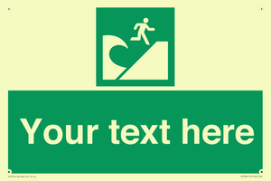 Custom Safe Condition Tsunami evacuation area